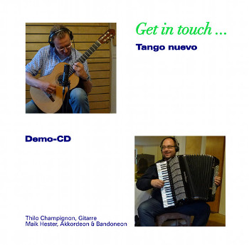 Cover der Get in touch ... Demo-CD (Bild: Dr. Maik Hester)