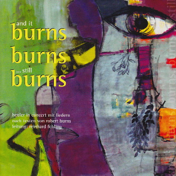 Cover der CD CD Burns, Burns, Burns (Illustration: Luise Lunemann)