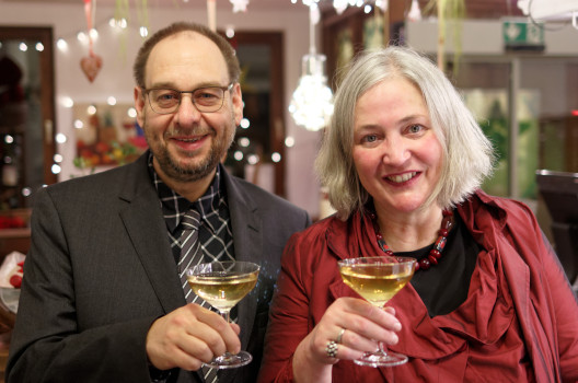 Maik Hester und Anne Behrenbeck laden ein zu Speis und Trunkeslust (Bild: Matthias Echelmeyer)